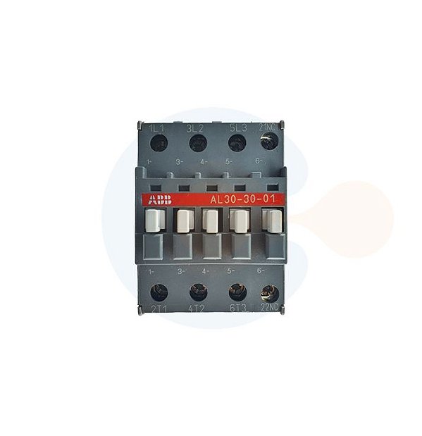 Contator 3P AL30-55A Bobina 220VCC Contato 1NF