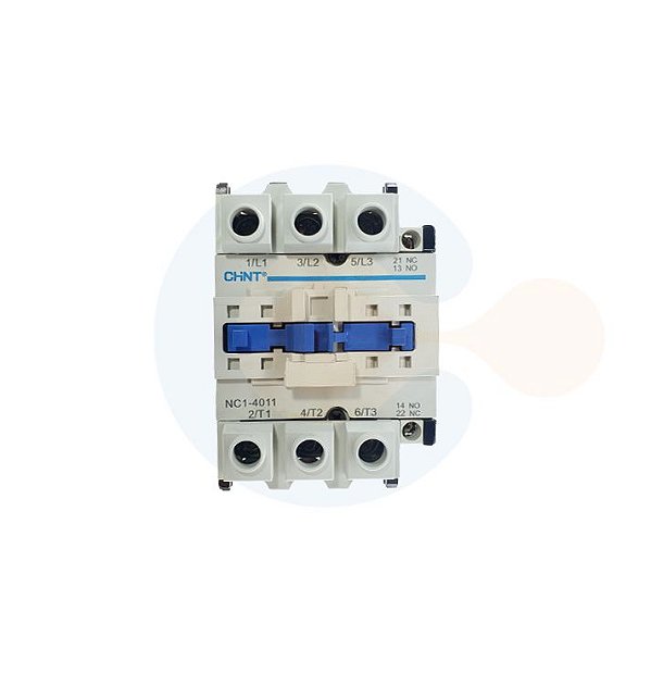 Contator 3P NC1-40A Bobina 220VCA Contato 1NA+1NF