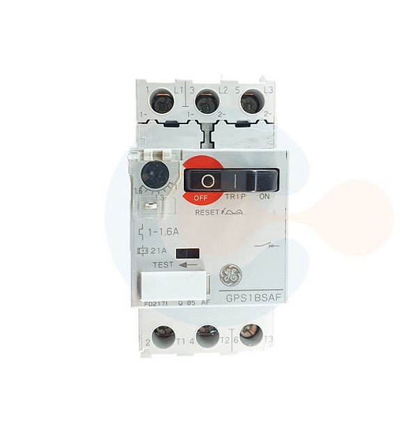 Disjuntor Motor 3P GPS1BSAF 1.6A 100KA