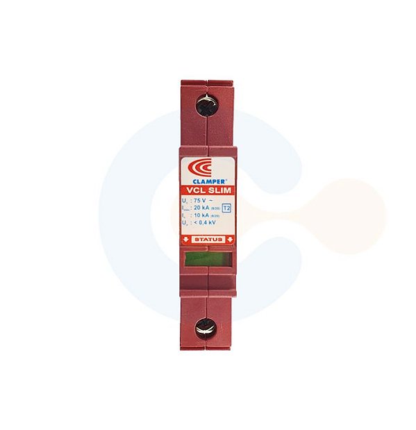 Protetor de Surto à Parafuso VCL Slim 75VCA 20kA Classe II