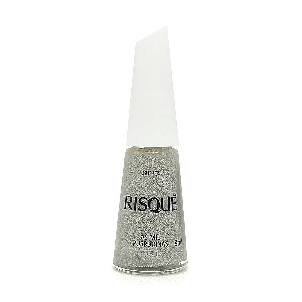 Esmalte Risqué | Efeito Glitter – As Mil Purpurinas