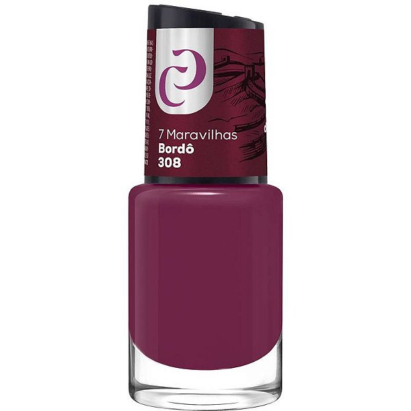 Esmalte Cora | 7 Maravilhas – Bordô