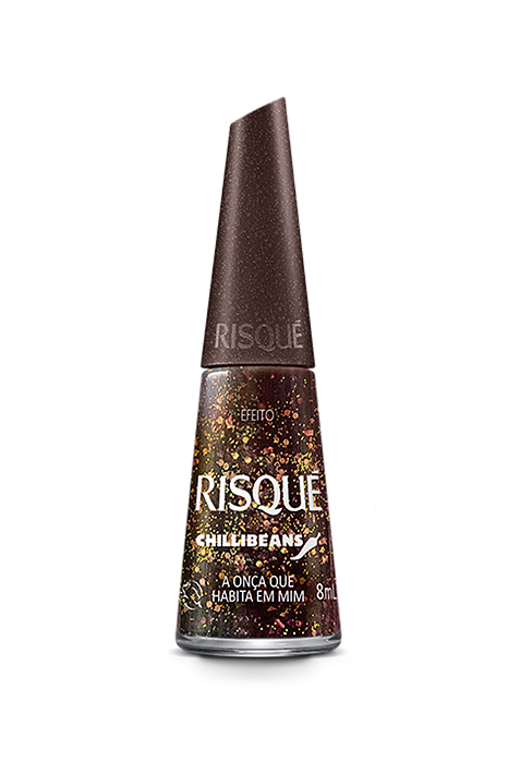 Esmalte Risqué & Chilli Beans | A Onça que Habita em Mim