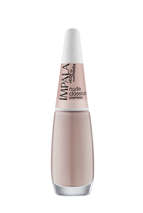 Esmalte Impala Cremoso | A Cor da Sua Moda - Nude Clássico