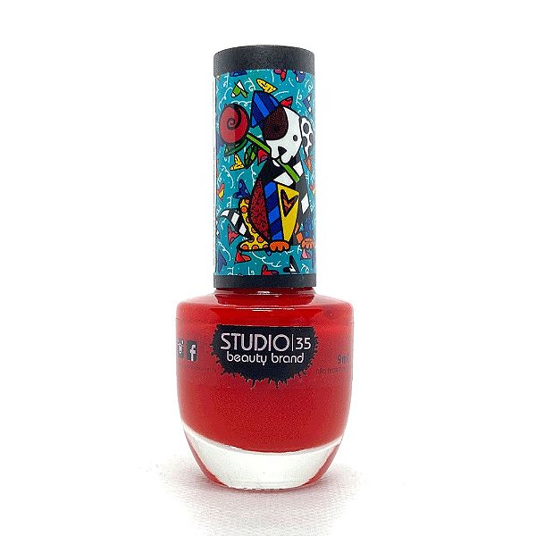 Esmalte Studio 35 | Romero Britto - #AmorIncondicional