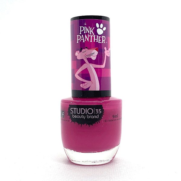 Esmalte Studio 35 | Pantera Cor de Rosa - #PanteraAstuta
