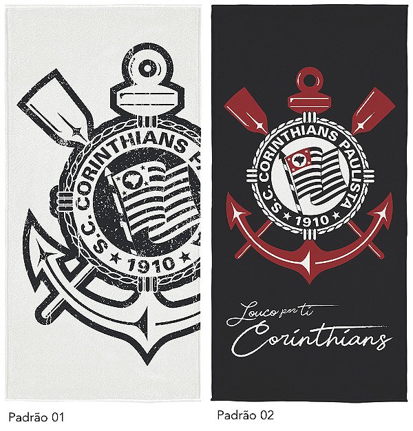 Toalha Corinthians: Banho, Piscina, Praia - Qualidade Top!