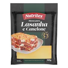 MASSA LASANHA E CANELONE NUTRITEX 500G