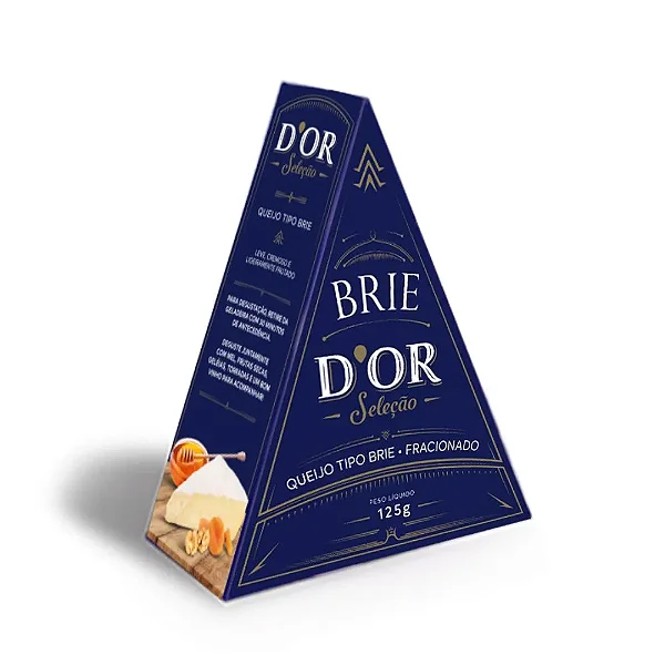 QUEIJO BRIE 125G DOR