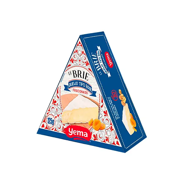 QUEIJO BRIE 125G YEMA
