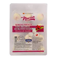 QUEIJO FRESCO C/ RECHEIO DE FRAMBOESA 100G NACON