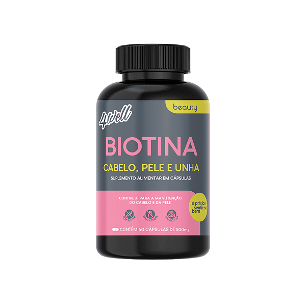 Biotina 4Well - 60 Cápsulas