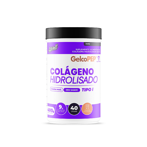 Colágeno Hidrolisado em Pó 400g Pote