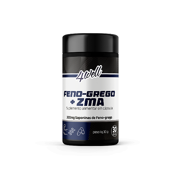 ZMA Booster/Testo 4well 300g - 60 cápsulas