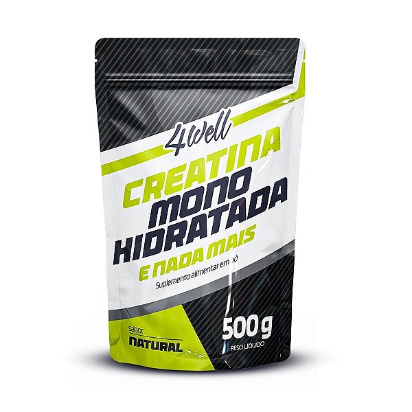 Creatina Monohidratada 4well 1Kg Sabor Natural