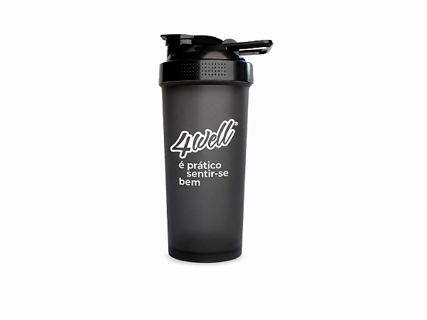 Coqueteleira Shaker 4well 600ML (Fumê) C/ Blender Ball
