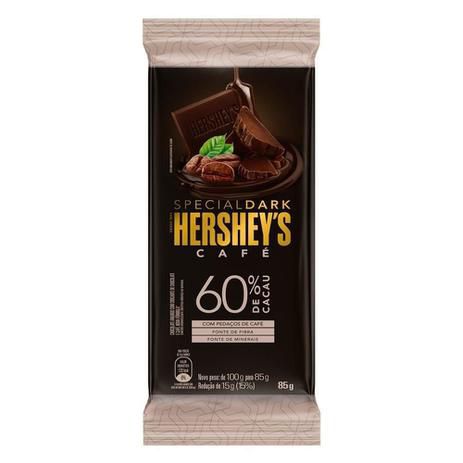 CHOCOLATE SPECIAL DARK CAFÉ 85G - HERSHEYS