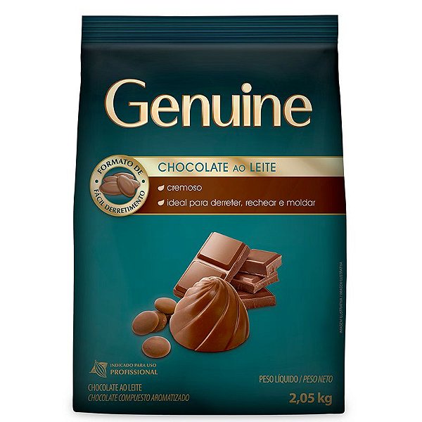 CHOCOLATE AO LEITE 2,05kg - GENUINE
