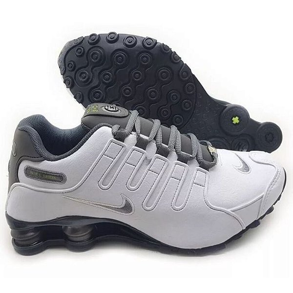Tênis Nike Shox NZ 4 Molas Cinza/Black - Izzy Shoes