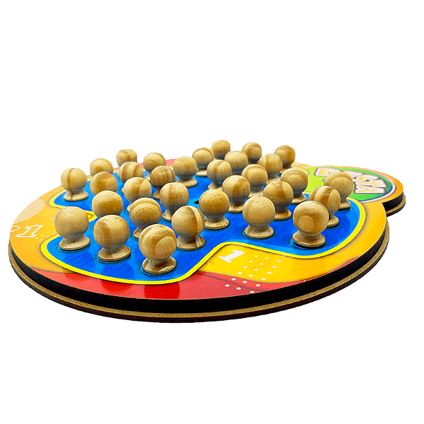 Jogo Resta Um - Brinquedo Pedagógico Maninho