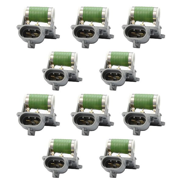 KIT 10 RESISTÊNCIAS RADIADOR / VENTOINHA FORD FIESTA KA ECOSPORT