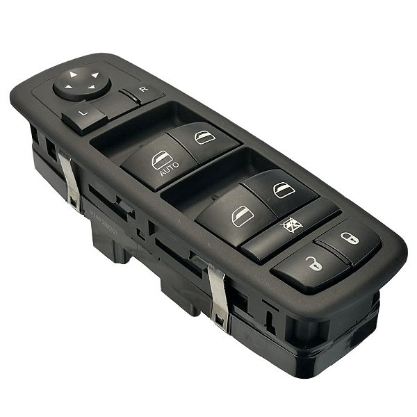 Interruptor Botão Comando Do Vidro Elétrico Journey Caravan Liberty Grand Cherokee S/ Rebatimento