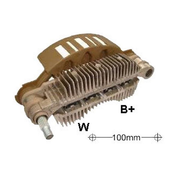 Placa Retificadora Mitsubishi Mazda 00/10 - IK3308