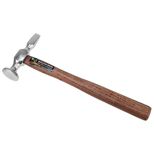 Martelo Chapeador Alumínio Para Funileiro Pena Reta Funditec