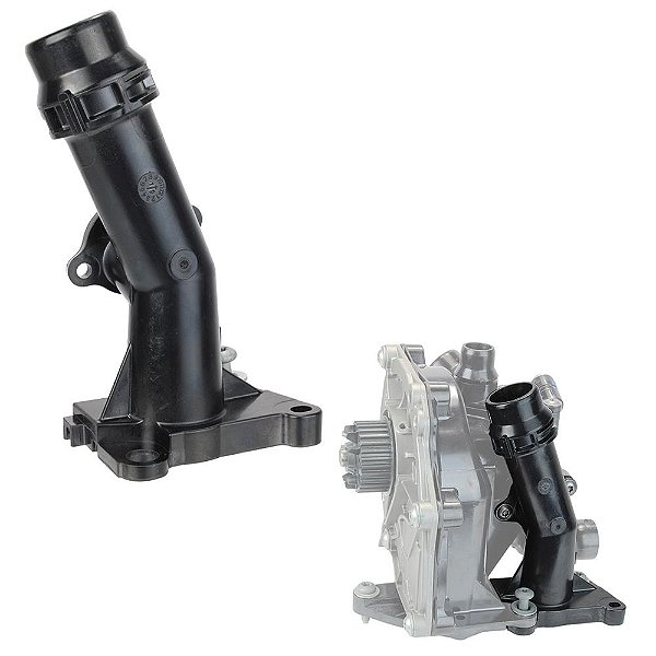 Tubo Flange Da Bomba De Água Intermediária Vw Jetta Fusca 2.0 211cv