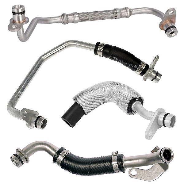Kit Tubos Da Turbina Bmw 135i 235i 335i 535i 640i X3 X4 X5 X6
