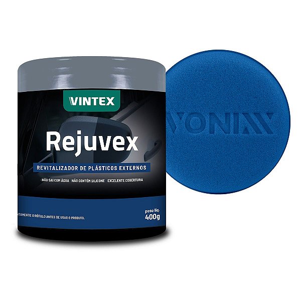 Rejuvex Revitalizador De Plásticos Vintex Vonixx 400gr + Aplicador De Espuma