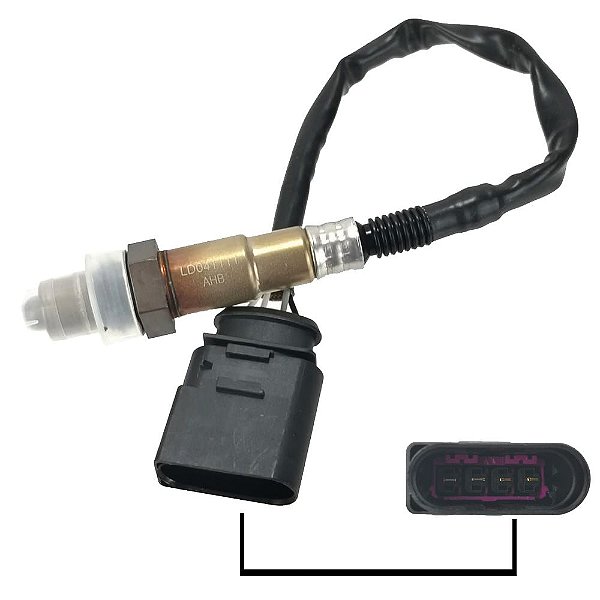 Sonda Lambda Vw Saveiro Parati Polo Audi A3 A5 A6 Q3 Q5 - Pré Catalisador