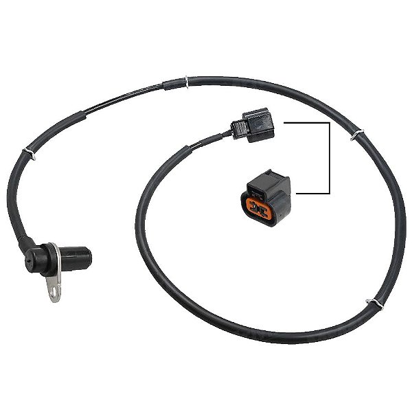 Sensor Abs Dianteiro Direito Mitsubishi Pajero Full 3.2 / 3.5 / 3.8 / 3.0 2001 A 2007