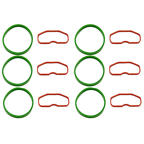 Conjunto Juntas Do Coletor Admissão Audi A4 A5 A6 Q5 B7 B8 3.2 FSI - 06E198717 / 079129717B