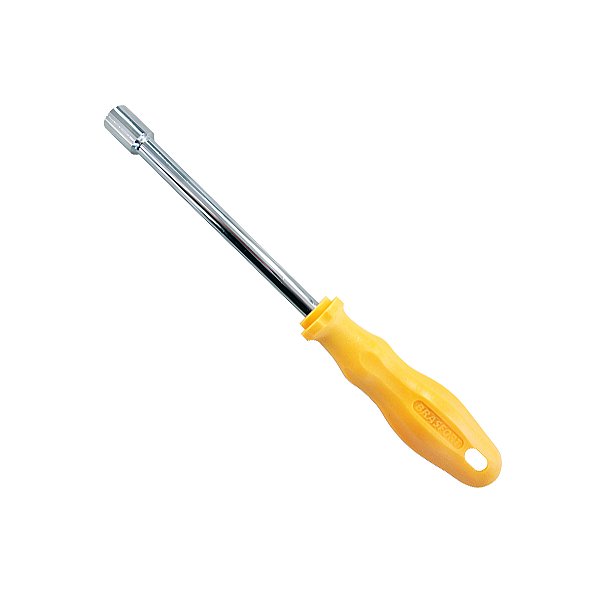 Chave Canhão Sextavada 6mm X 125mm Cromo - Brasfot