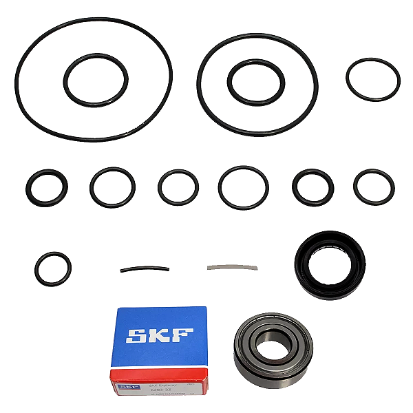 Reparo Bomba Direção Hidráulica + Retentor Original Honda Civic 01 a 06