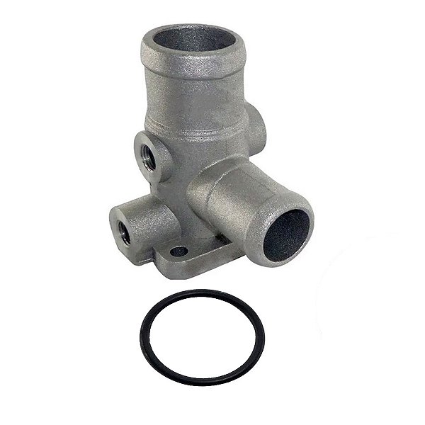 Flange Conexão Distribuidor De Água Volkswagen Gol Logus Parati Pointer Quantum Saveiro