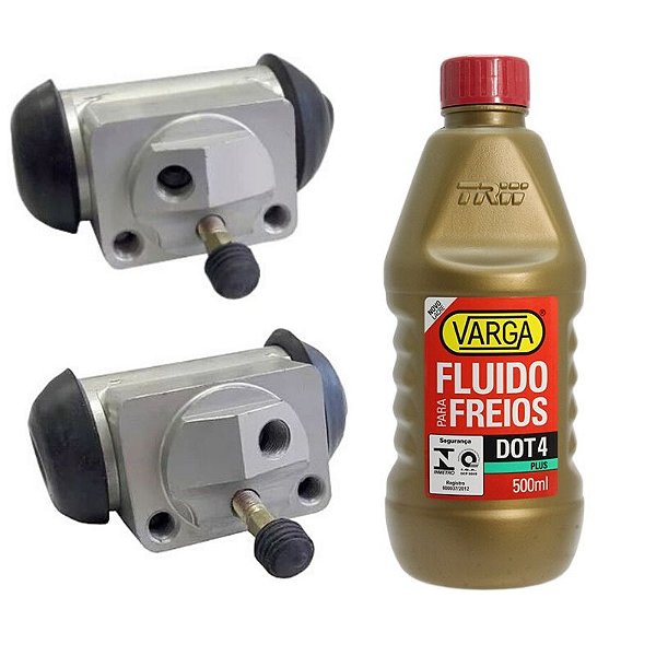 Kit de Cilindro de Freio / Burrinho Ford F-250 com Fluido Varga