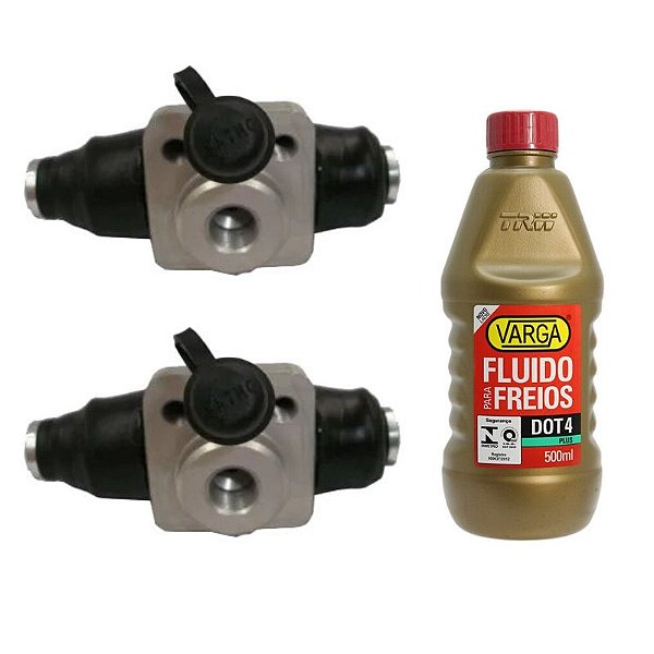 Kit de Cilindro de Freio Burrinho Audi A3 com Fluido Varga K1326