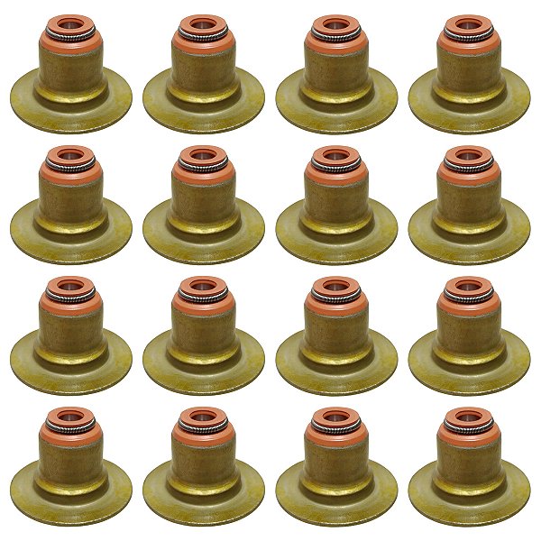 Kit Retentor Válvula Clio 206 1.0 16v D4D Não Hi-Flex/Power