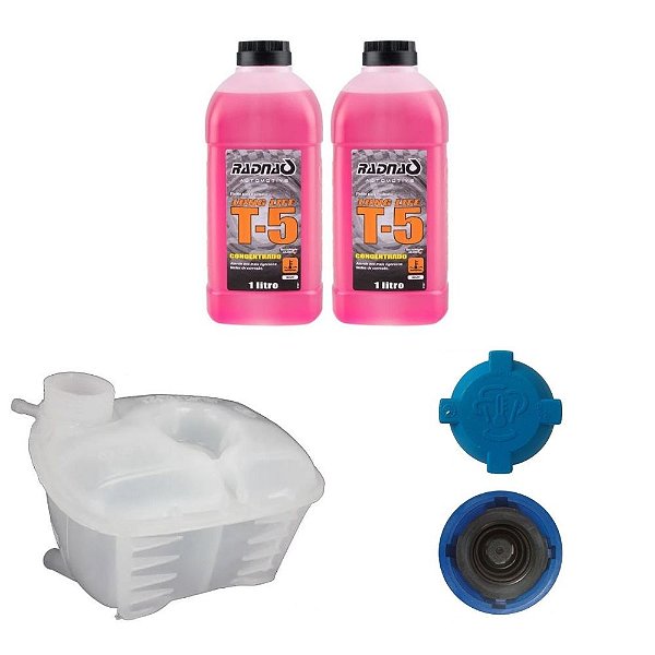 Kit Reservatório C/ Tampa E Aditivo Radnaq G1001 Vw
