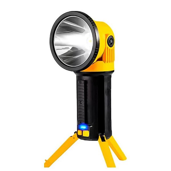Holofote Multifuncional Com Lanterna E Tripé B-max Td-7000