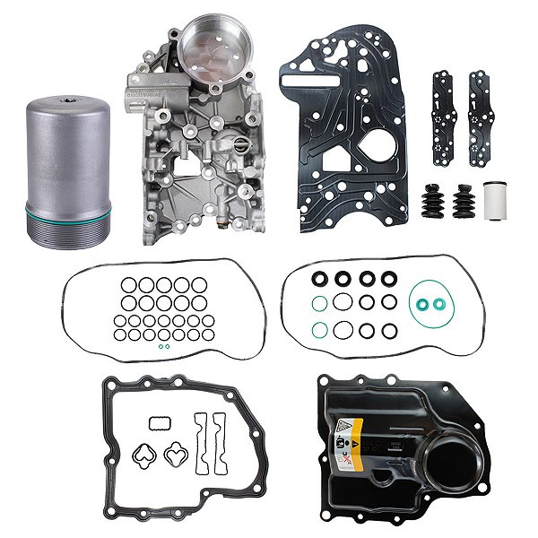 Kit Tampa Carter Reparo Mecatrônica Cambio DQ200 Vw Bora Golf Jetta Tiguan