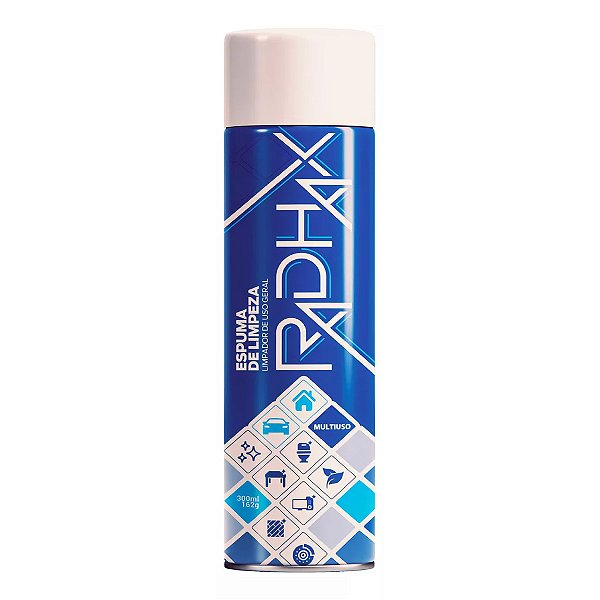 Spray Espuma De Limpeza Multiuso Radiex 162g - 300ml