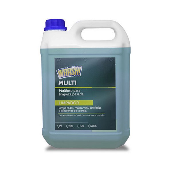 Detergente Multiuso Para Limpeza Pesada Waash Radiex - 5L
