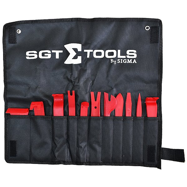 Kit 11 Espatulas Para Paineis e Portas Sigma Tools