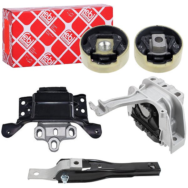 Kit Calço Coxim Motor Cambio Vw Golf Gti Audi A3 2.0 Tfsi