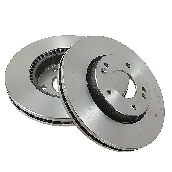 Par Disco De Freio Dianteiro Ventilado Kia Sportage 2.0 2005 A 2015