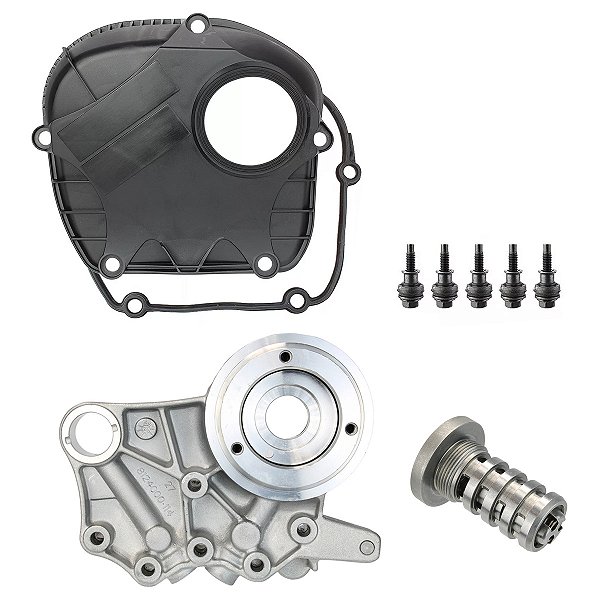 Kit Tampa + Suporte + Válvula Controle Comando Vw Jetta Golf Audi A3 Q3 TT