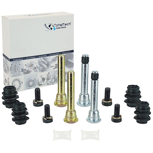 Par Kit Pino Guia Da Pinça De Freio Dianteiro Honda City Fit HRV 2015 Em Diante